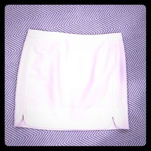 Cream J Crew Wool skirt